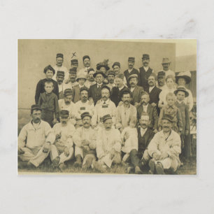 World War I, Village photo Postcard