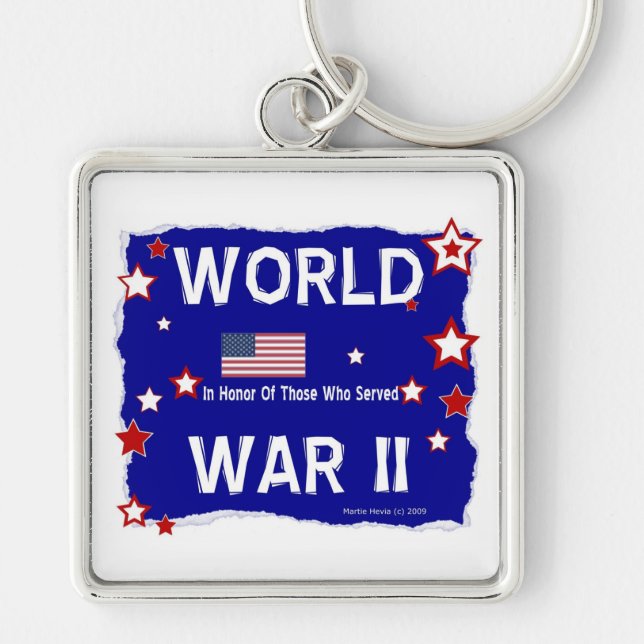 World War II - In Honour Key Ring (Front)
