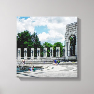 World War II Memorial -- Canvas Art