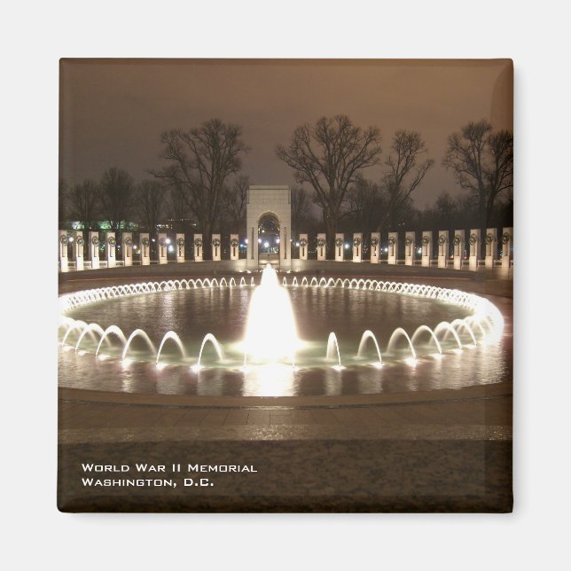 World War II Memorial Magnet (Front)