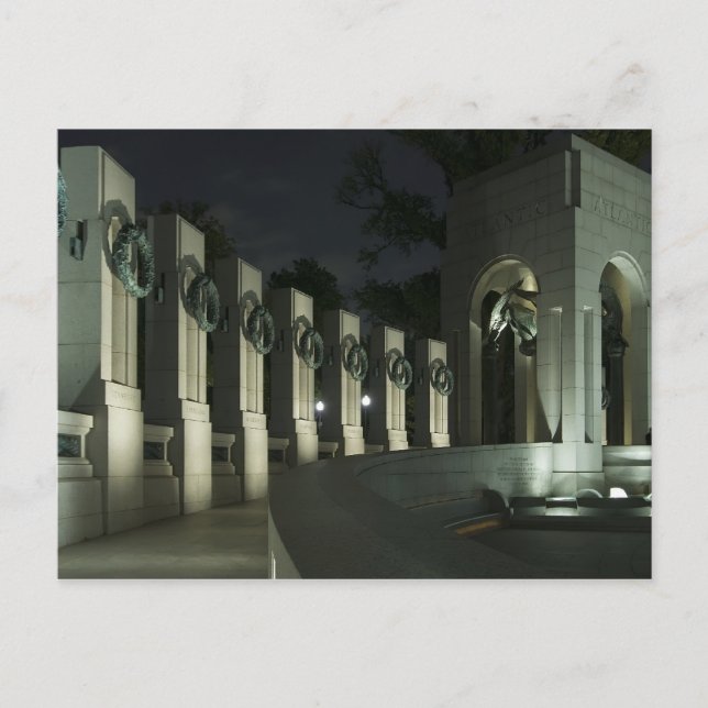 World War II Memorial Postcard (Front)