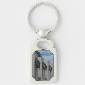 World War II Memorial Wreaths I Key Ring