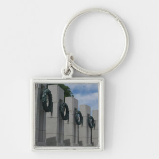 World War II Memorial Wreaths I Key Ring