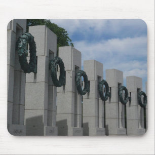 World War II Memorial Wreaths I Mouse Pad