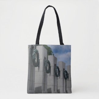 World War II Memorial Wreaths I Tote Bag