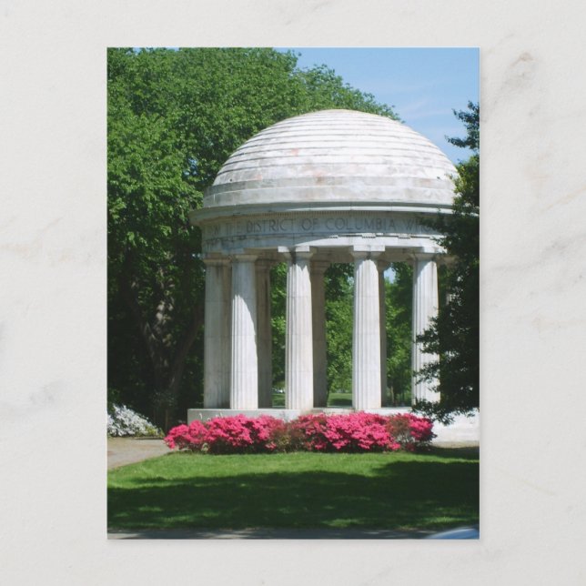 World War One Memorial Postcard (Front)