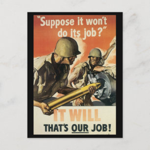 World War Postcards, War effort Postcard