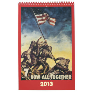 World War Poster Calendar 2013