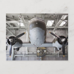 World War Two C-47 Dakota transport aircraft, Postcard
