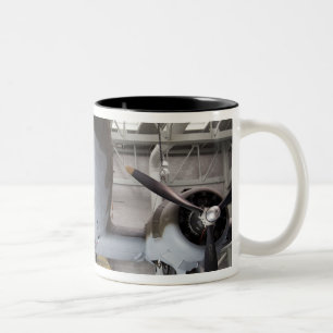 World War Two C-47 Dakota transport aircraft, Two-Tone Coffee Mug