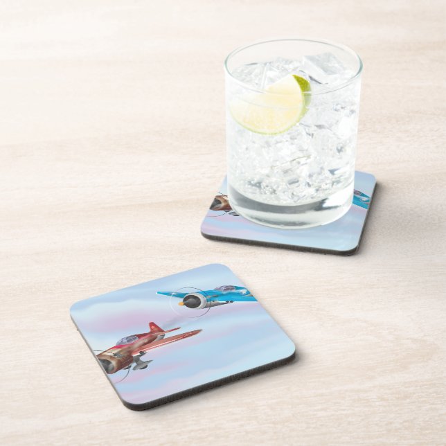World War Two Fighter Aircraft Coaster (Right Side)