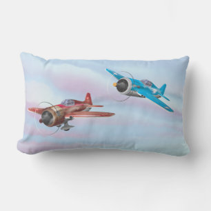 World War Two Fighter Aircraft Lumbar Cushion