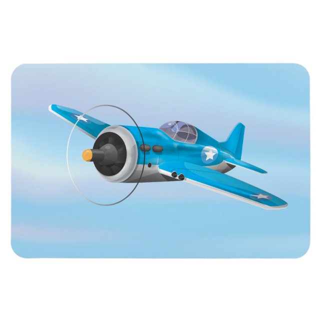 World War Two Fighter Aircraft Magnet (Horizontal)