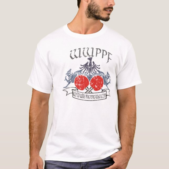World Wide Ping Pong Federation T-Shirt (Front)