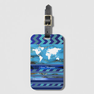 World Wide Travel Luggage Tag