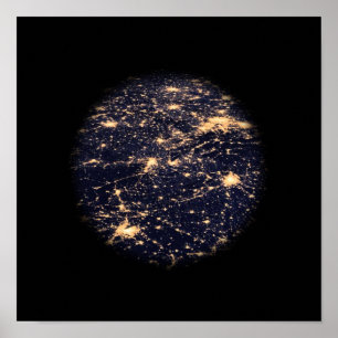 World Wide Web of Light Network Poster