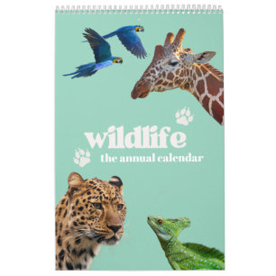 World Wildlife Annual Calendar