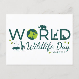 World Wildlife Day Postcard