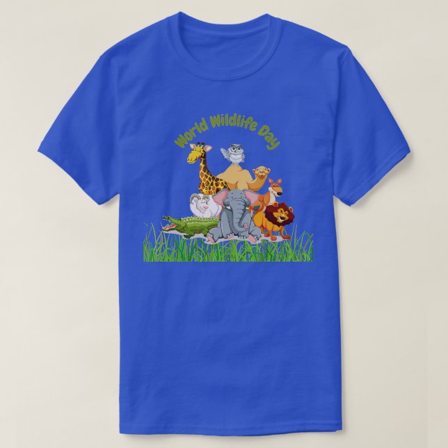 World Wildlife Day  T-Shirt (Design Front)