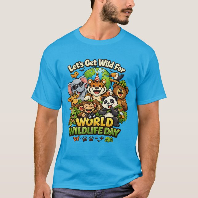 World Wildlife Day T‑Shirt T-Shirt (Front)