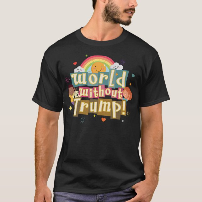 World Without Hate By Buck T-Shirt (Front)