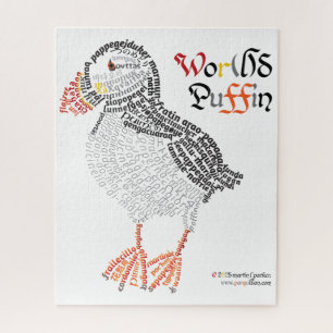 World Word Puffin Puzzle