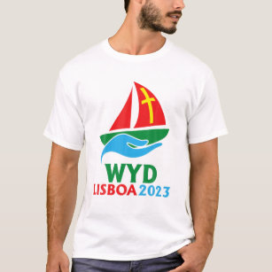 World Youth Day 2023 Drawing Inspired JMJ WYD T-Shirt