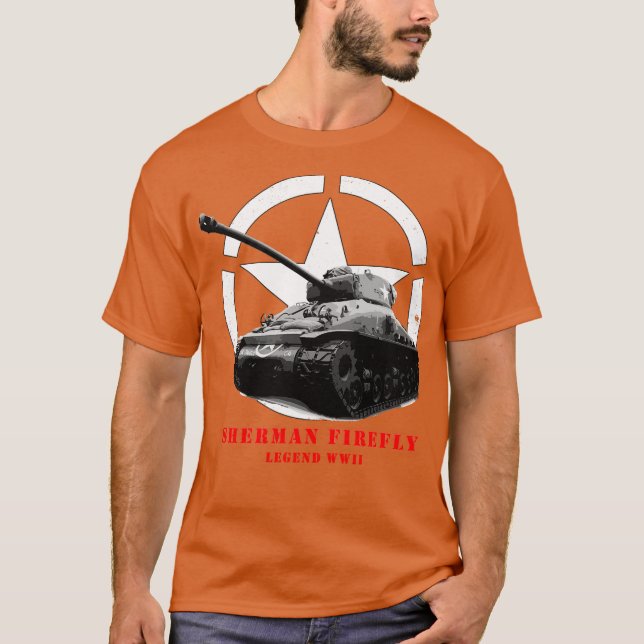 WorldII M4 Sherman Firefly Tank (Front)