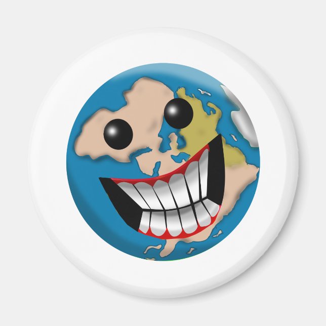 Worldly Smile Magnet (Front)