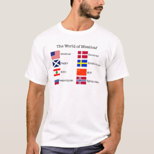 WorldMeatloaf Black Letters T-Shirt