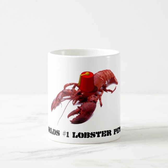 Worlds #1 Lobster Petter Coffee Mug (Center)