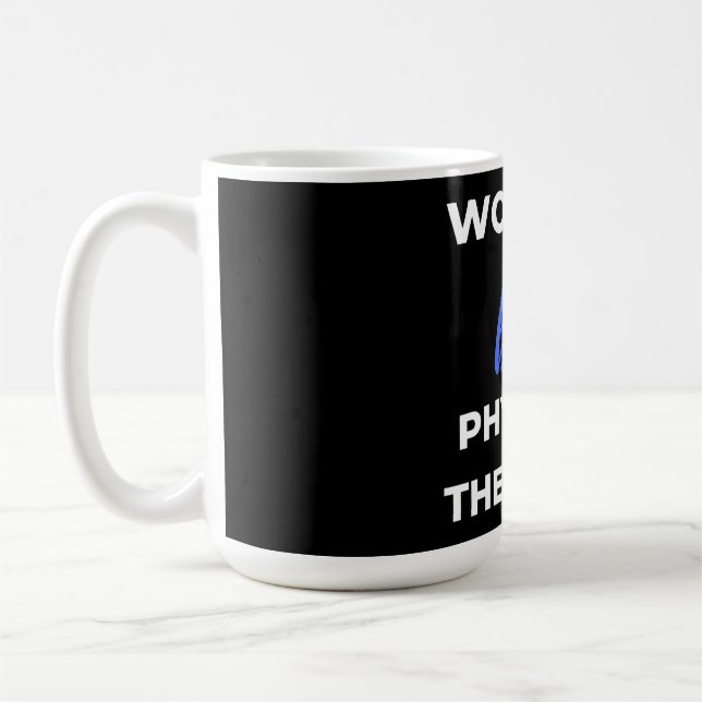 World's 2nd Best Physical Therapist Coffee Mug (Left)