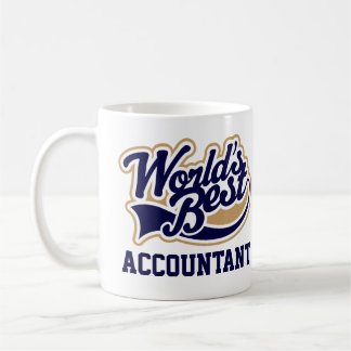 Worlds Best Accountant CPA Gift Coffee Mug