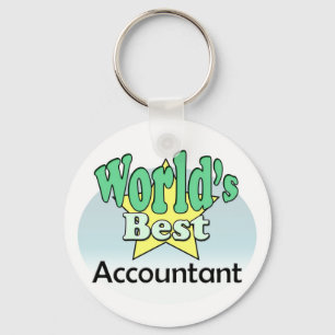 World's Best Accountant Key Ring