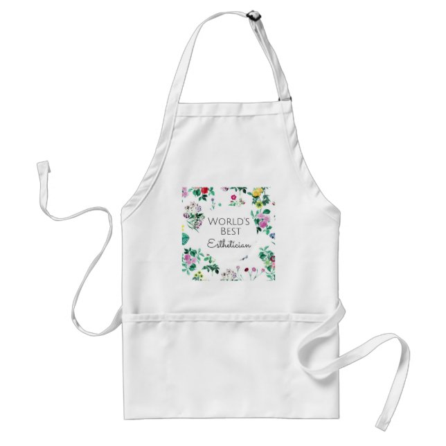 World's Best Aesthetician gift 4 Standard Apron (Front)