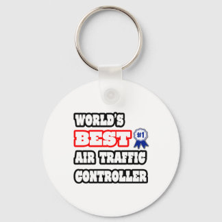 World's Best Air Traffic Controller Key Ring