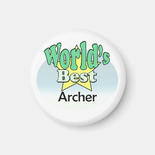 World's Best Archer Magnet