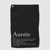 World's Best Aunt, Auntie Definition Typographic
