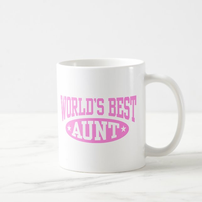 World's Best Aunt Coffee Mug (Right)