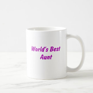 World's Best Aunt Mug