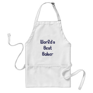 World's Best Baker Apron