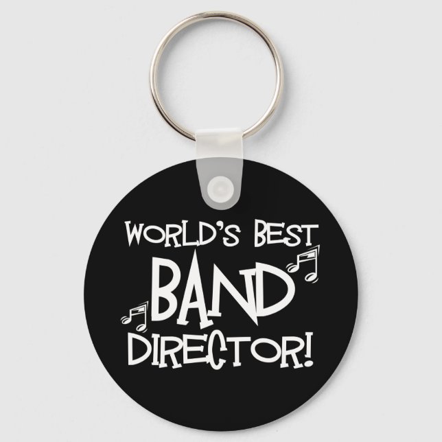 World's Best Band Director Key Ring (Front)