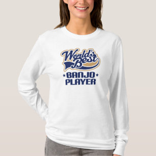 World's Best Banjo Player Music Gift T-Shirt