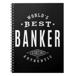 World's Best Banker Notebook