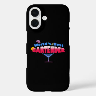 World's Best Bartender  iPhone 16 Case