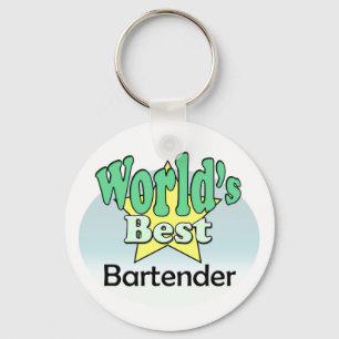 World's Best Bartender Key Ring