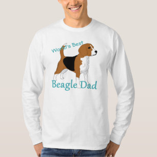 World's Best Beagle Dad Personalised T-Shirt