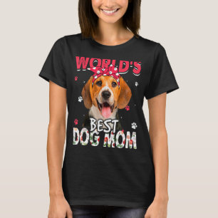 World's Best Beagle Dog Mum Mother's Day T-Shirt