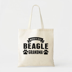 World's Best Beagle Grandma Tote Bag