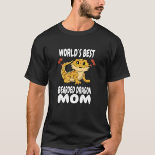 World's Best Bearded Dragon Mum Lizard T-Shirt